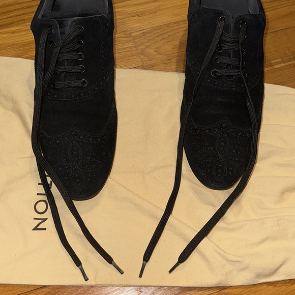 Louis Vuitton - Casual Sneaker Shoe - Men’s Size 7.5 (US) - Dark Navy - Picture 13 of 16